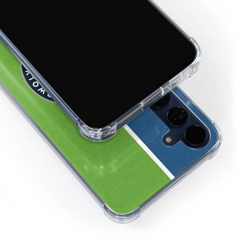 NBA Minnesota Timberwolves Canvas Galaxy A35 5G Clear Case